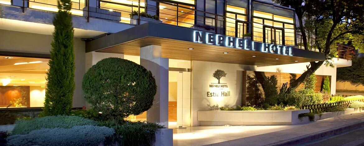 Nepheli Hotel Tesalónica Exterior foto